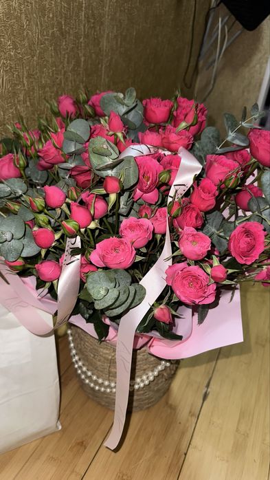 Кустовые розы. Цветы!