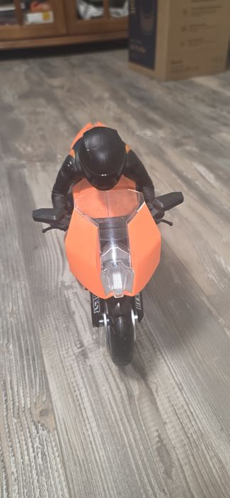 Детска играчка мотор с моторист на батерии AutoBike