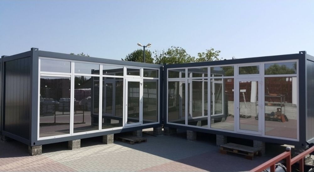 Vand containere modulare container modular din profil zincat metalic