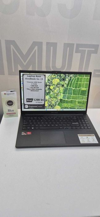 (AG46) Laptop Asus VivoBook Go 15 B7294 Garantie 2 ani