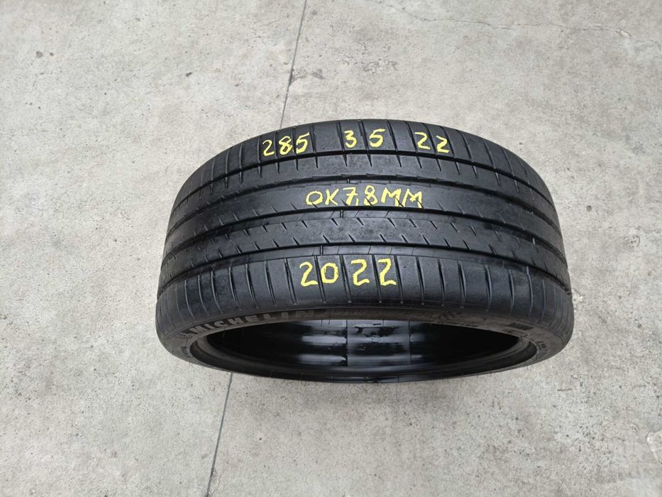 O anvelopa vara 285 35 22 michelin pilot sport 4S cu 7,8 mm dot 2022
