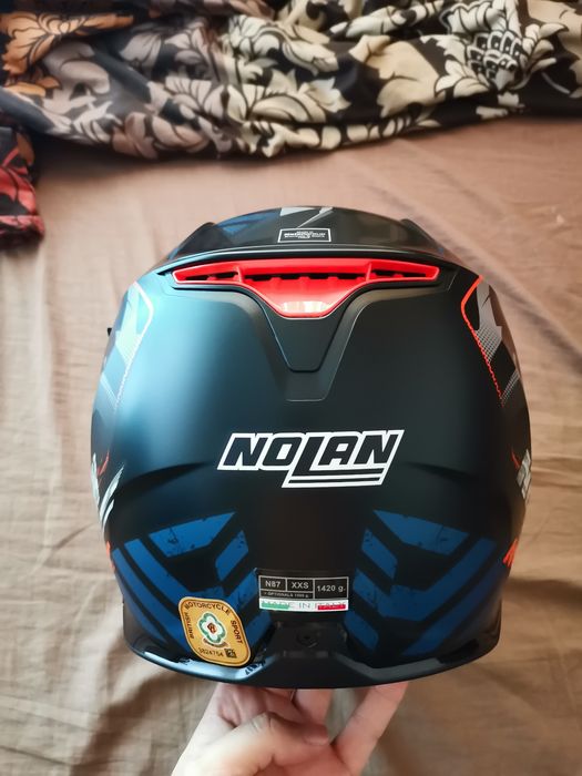 Каска за мотор Nolan N87 Venator с очила размер 2XS