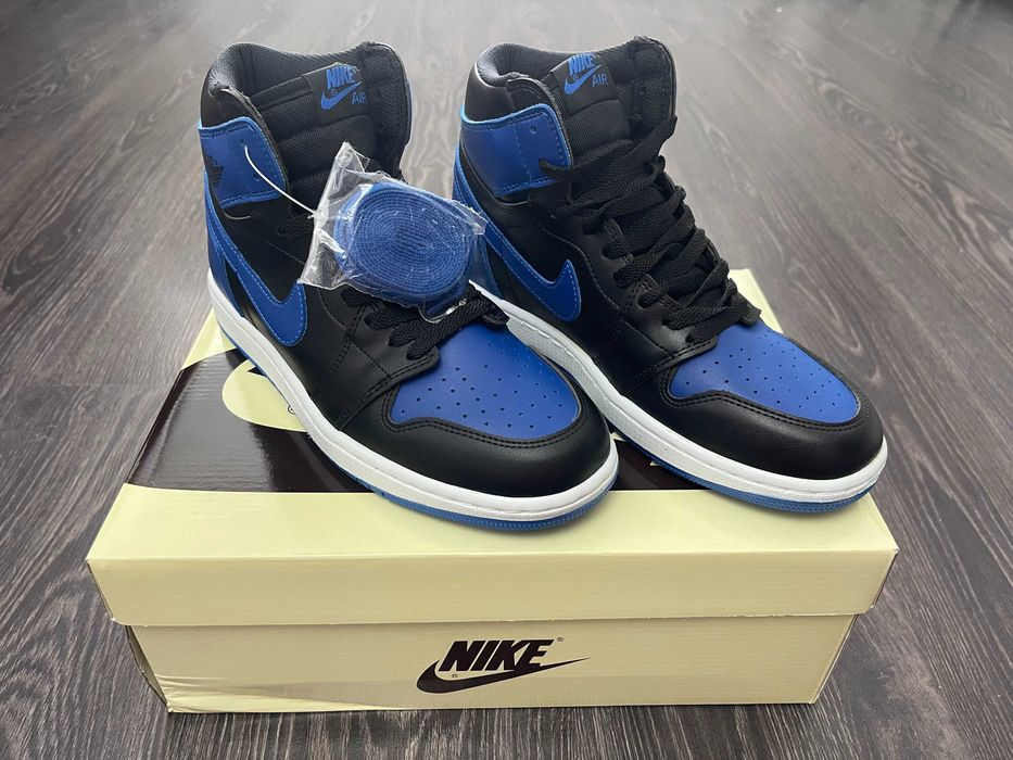 Adidasi Nike AIR Jordan 1 Royal High l Produs NOU