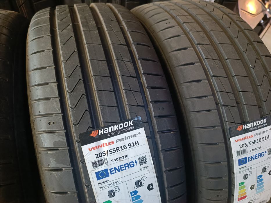 4 бр. Нови летни гуми 205 55 16 Hankook