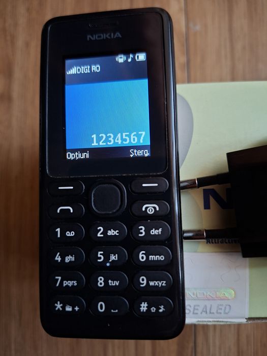 Telefon seniori Nokia,meniu ro,