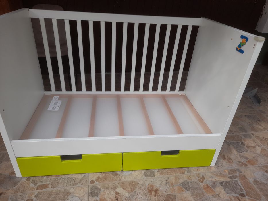 Pățit bebe cu 2 sertare și saltea import Germania