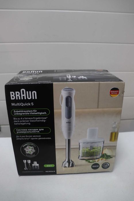 Пасатор с мини чопър BRAUN Multiquick 5 Vario MQ50236