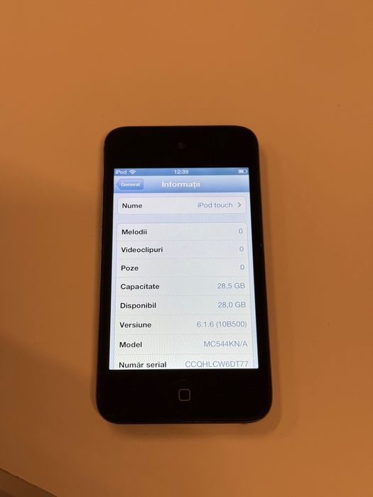 iPod Touch iOS 6.1.6