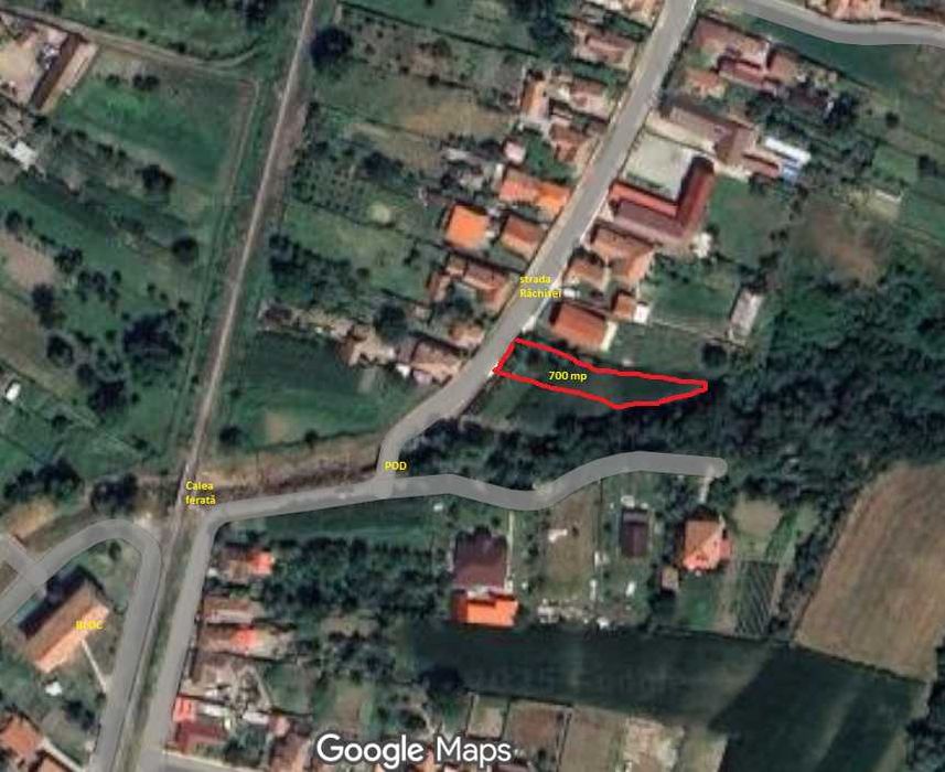 Loc de casă în Șeica Mare 700 mp -  asfalt - cu toate utilitățile