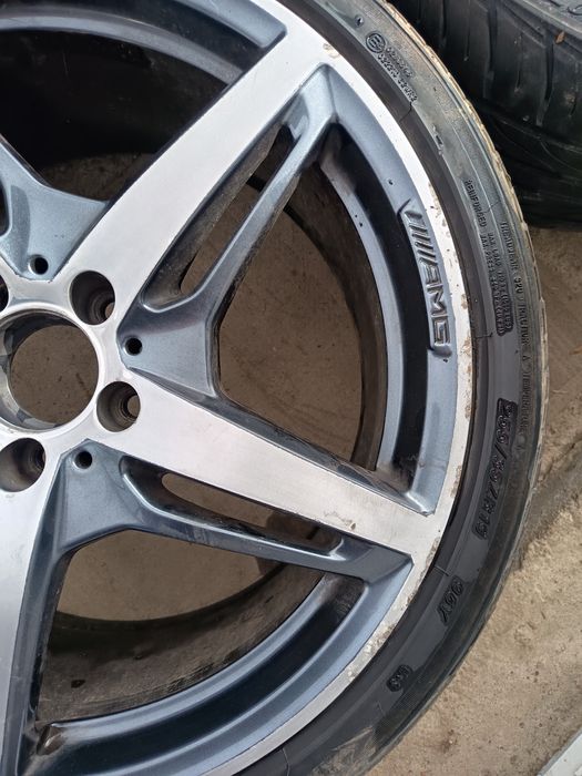 Jante originale Mercedes AMG R19 9J -5×112  cu distanțiere și prezoane