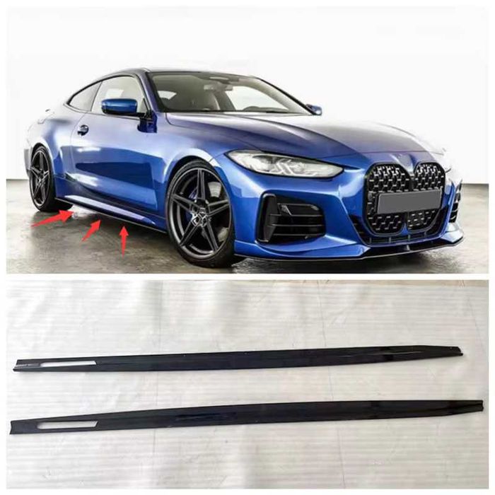 Extensii Prelungiri Praguri Laterale M Performance BMW G22 G23 (2020+)