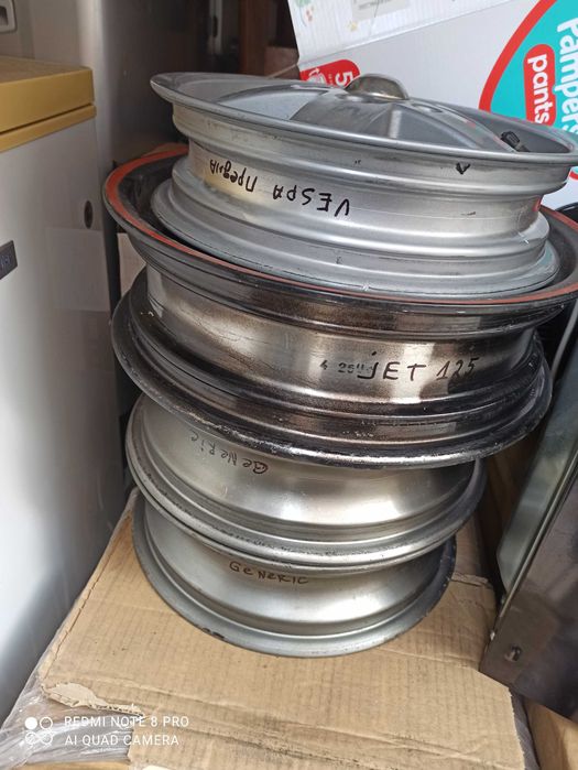 Гуми за скутер и джанти 10-12 цола