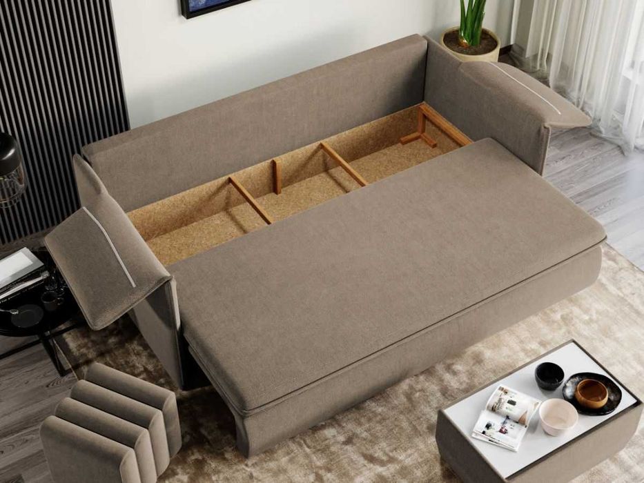 Canapea Extensibila Vanilla Cappuccino