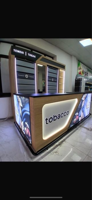 Ресепшены, торговые павильоны, островки на заказ