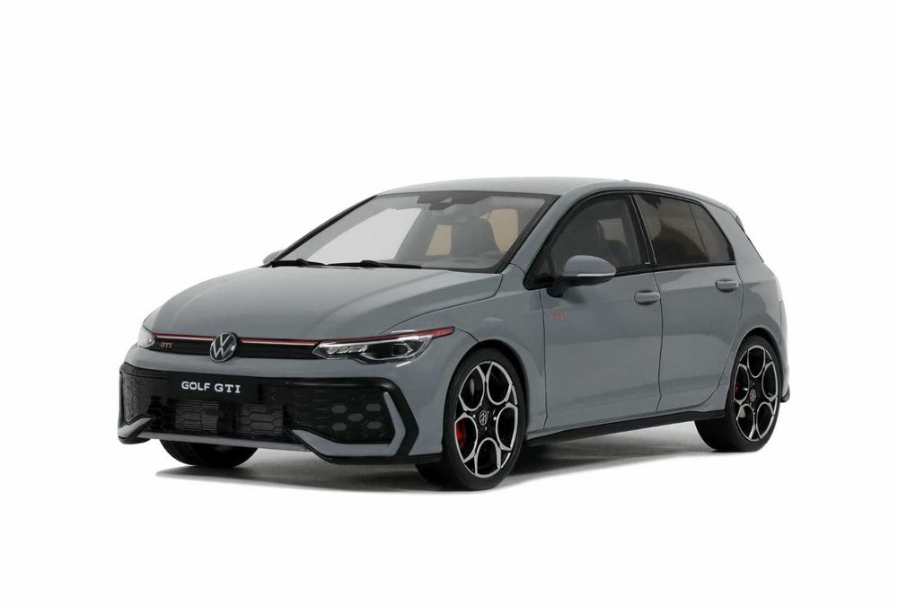 Machetă Volkswagen Golf GTI VIII Moonstone Grey 2024 1:18 Otto Models