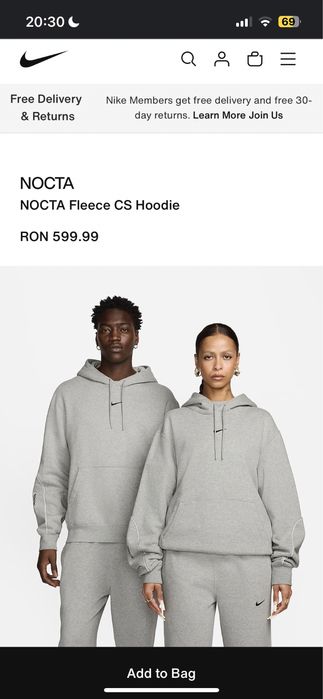 Hanorac Nike NOCTA