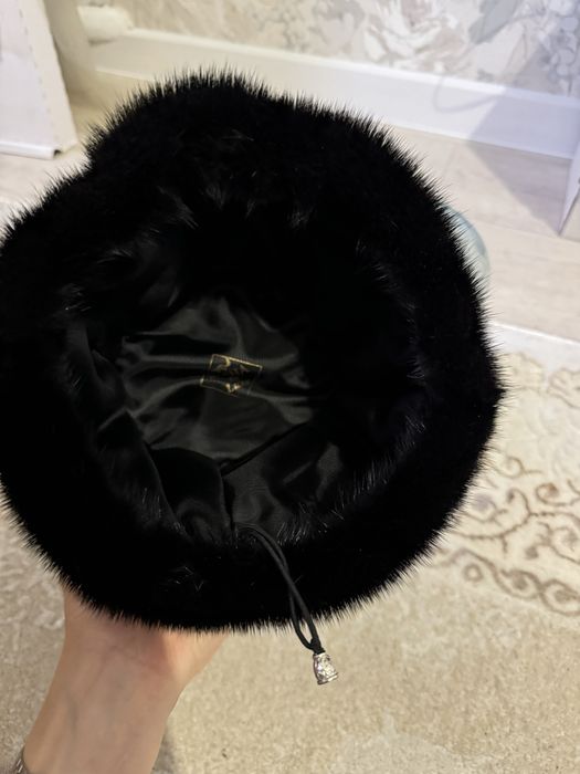 Норковая шапка женская