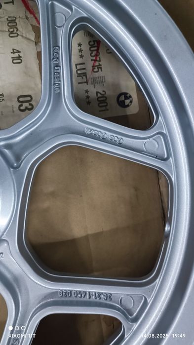 Продам литой диск на мотоцикл SIilber 3д, BMW