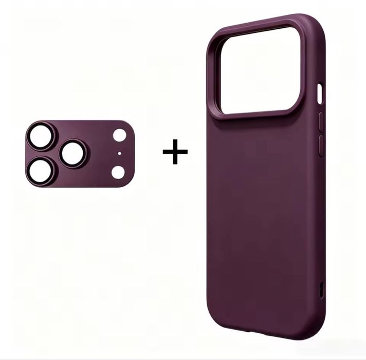 Iphone 17 PRO 17 PRO MAX 18 PRO 18 PRO MAX - Husa Liquid Case Interior Fin + Folie Camera