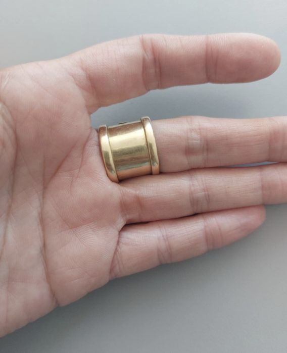 Inel masiv din aur 14k - model unicat