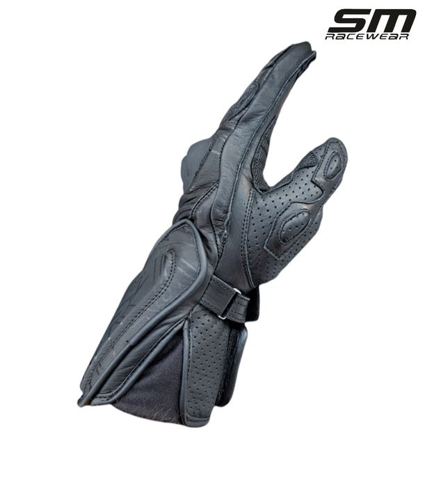 Manusi moto piele naturala SM Racewear Akira S, M, L, XL, 2XL Noi!