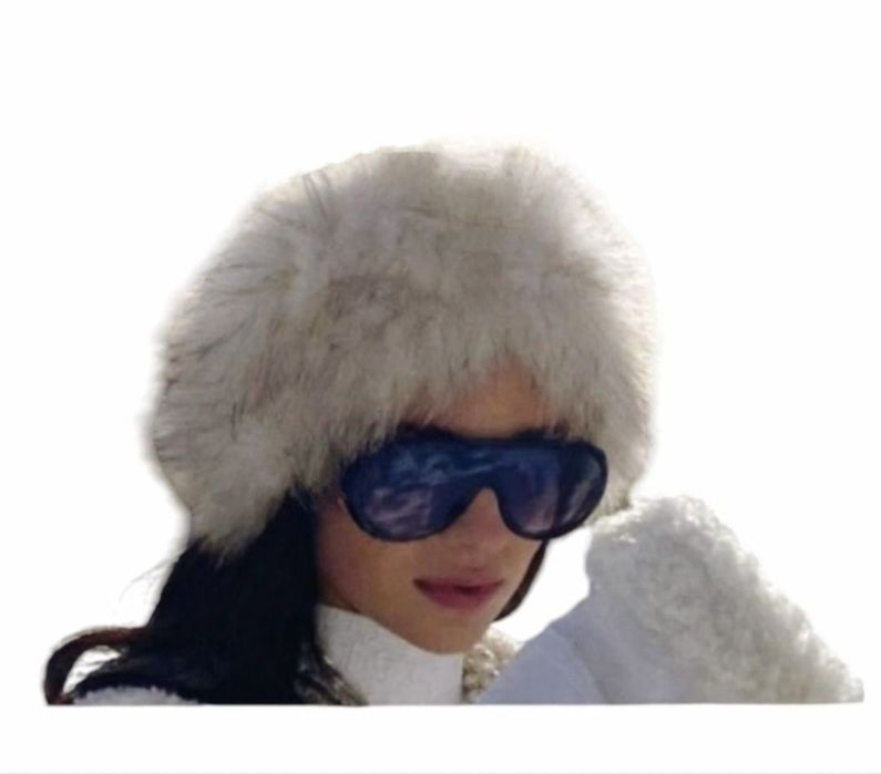 Caciula blana naturala