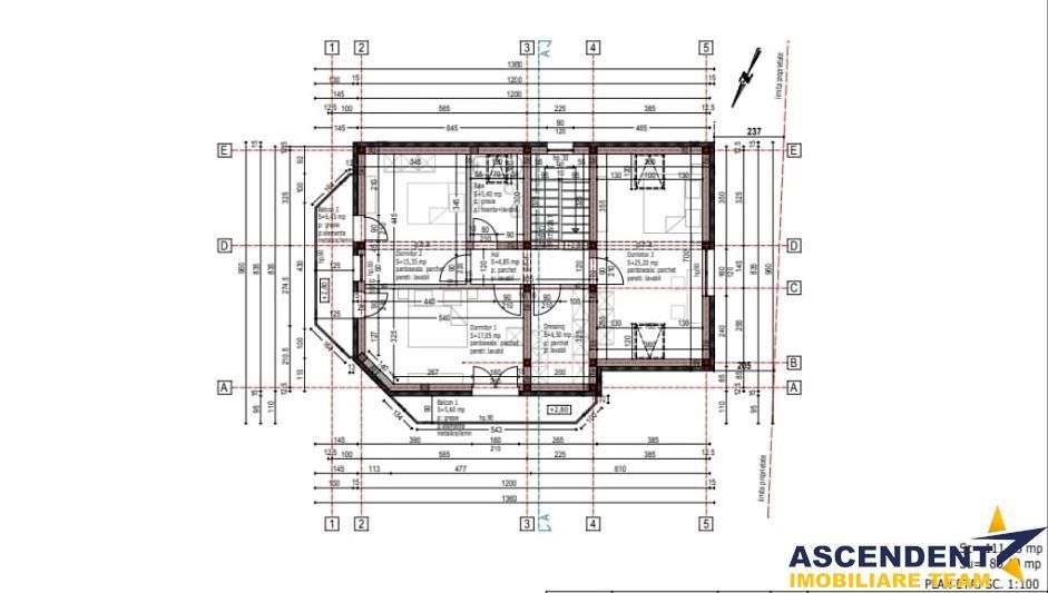 Casa eleganta pe 2 nivele, la 15 minute de Brasov, DJ 112A, finalizata