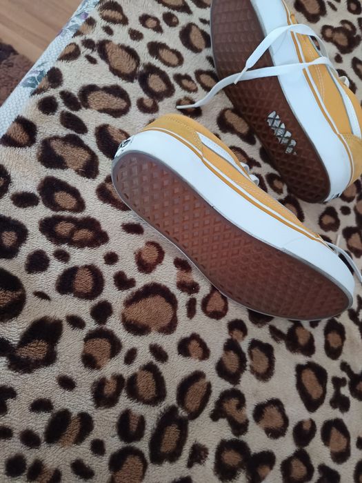 Teniși Vans, galben banană.