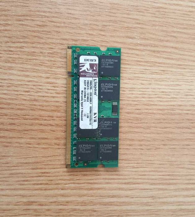 Memorie RAM laptop nouă Kingston 1GB DDR2