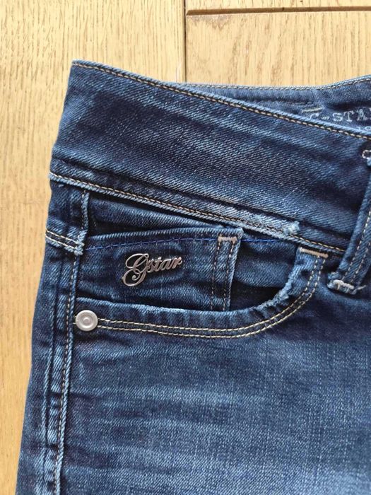 Дамски дънки G-Star 3301 Lynn Bootcut, ЧИСТО НОВИ, тъмно изпрани