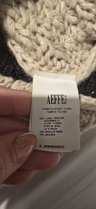 Pulover/cardigan Moschino, 38/M, ca nou,lana