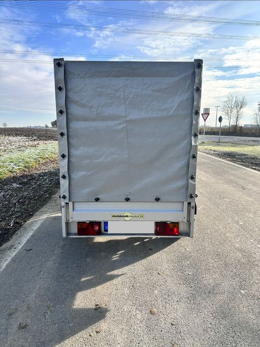 Remorcă HUMBAUR HA75 – 750 KG (Aluminiu)