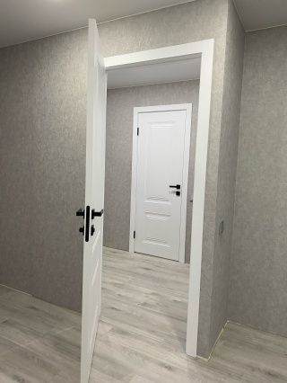 Установка дверей.Есік орнату