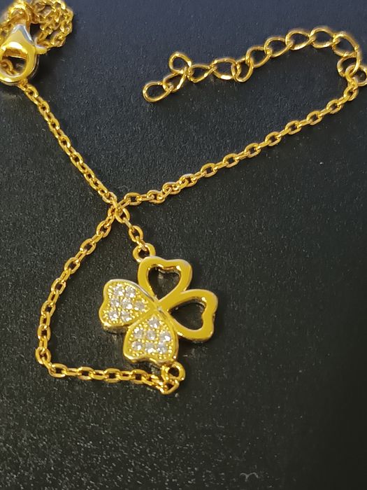 Bratara argint 925 placat cu aur