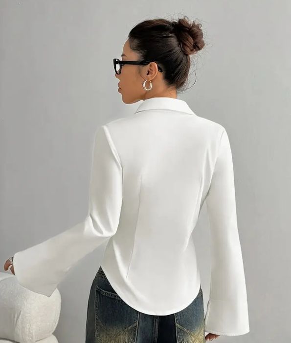 Рубашка с- м размер белый цвет