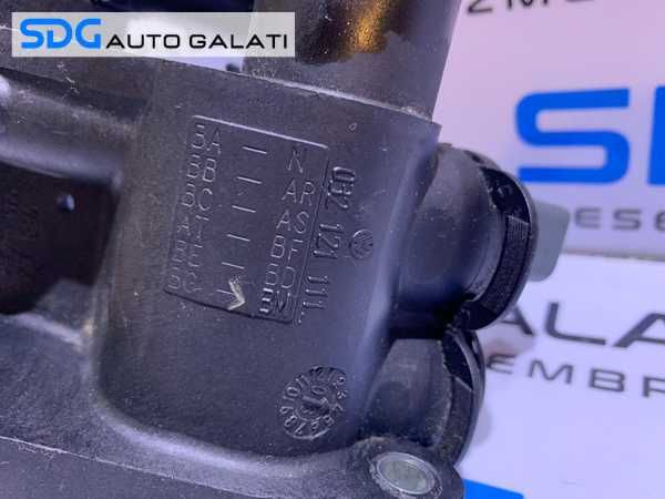 Corp Carcasa Termostat cu Senzor Temperatura Apa Seat Toledo 3 1.4 BXW 2005 - 2009 Cod 032121111BM [N1757]