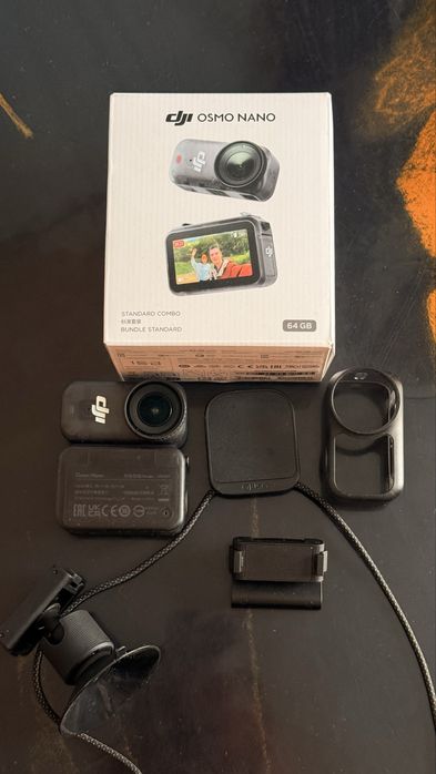 DJI Osmo Nano экшен камера удобная