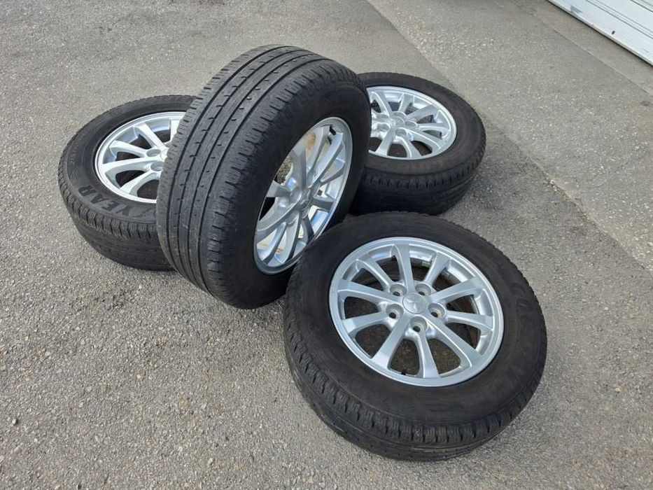 4 бр. Гуми 215/65 R16 с алуминиеви джанти 5x114.3 Mitsubishi Kia Honda Hyundai Toyota