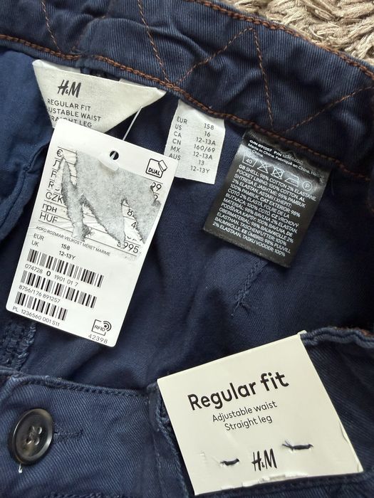 Pantaloni chino baieti noi 158 cm