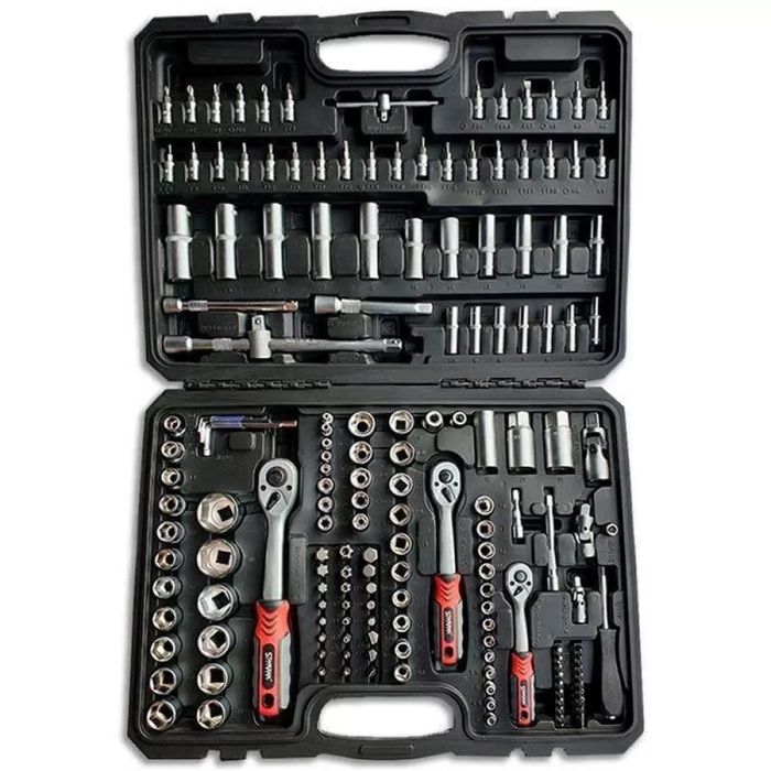 Гедоре 172 части StahlMayer 1/2” 3/8” 1/4”