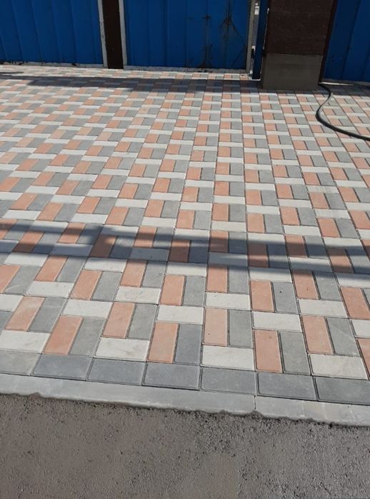 Укладка брусчатки