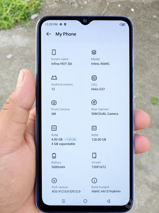 Infinix Hot30i telefon.