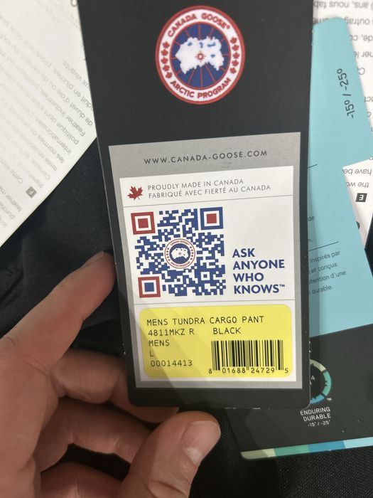 Пуховик canada goose 52-54 размер