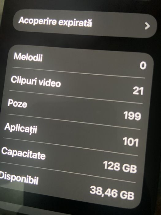 iPhone 15 128 GB in stare buna, 87% sanatatea
