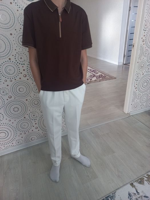 Мужские белые штаны