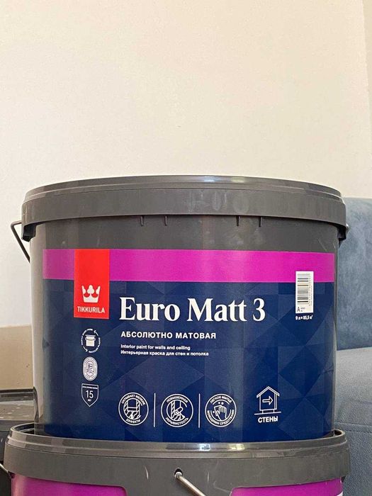 Euro matt 3. Краска Euro Matt 3. Tikkurila Euro Matt 3 цвет. Краска Tikkurila Euro сертификат соответствия.