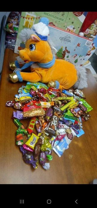 Новогодние сладкие подарки для детей