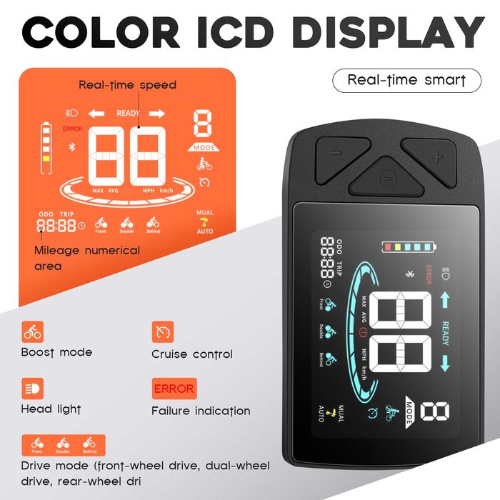 Електрически велосипед/колело EMOKO EC27 500W 17.5AH