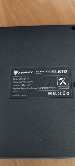 Клавиатура XUNFOX K10