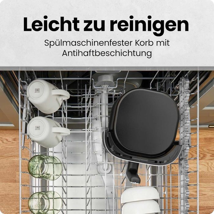 EINVE Air Fryer 8L / 1650W – фритюрник с горещ въздух + грил